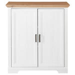 KOMMODE  in 93/102/41 cm  - Schwarz/Eiche Artisan, Design, Holzwerkstoff/Metall (93/102/41cm) - Landscape