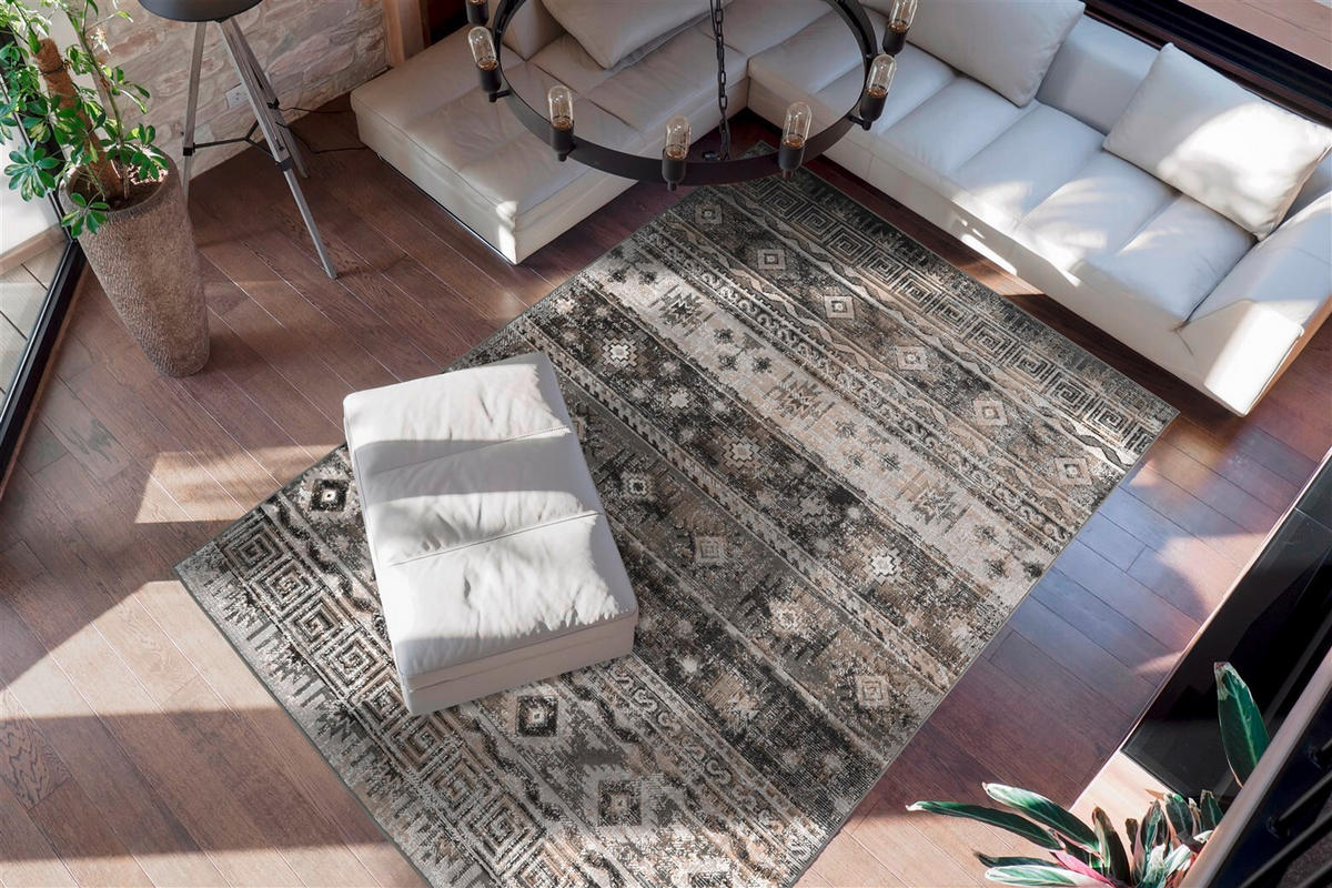 FLACHWEBETEPPICH 80/150 cm Grau  - Grau, Design, Textil (80/150cm) - Novel