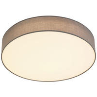 LED-DECKENLEUCHTE  60/11 cm    - Weiss/Grau, Trend, Kunststoff/Textil (60/11cm) - Novel