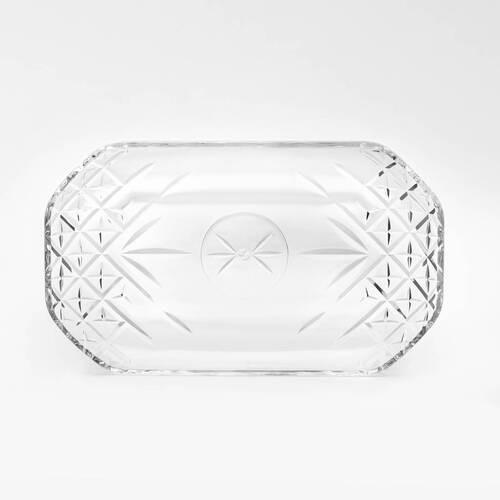 SERVERINGSTALLRIK Timeless     - klar, Klassisk, glas (30,5/3,3/18,2cm) - Van Well