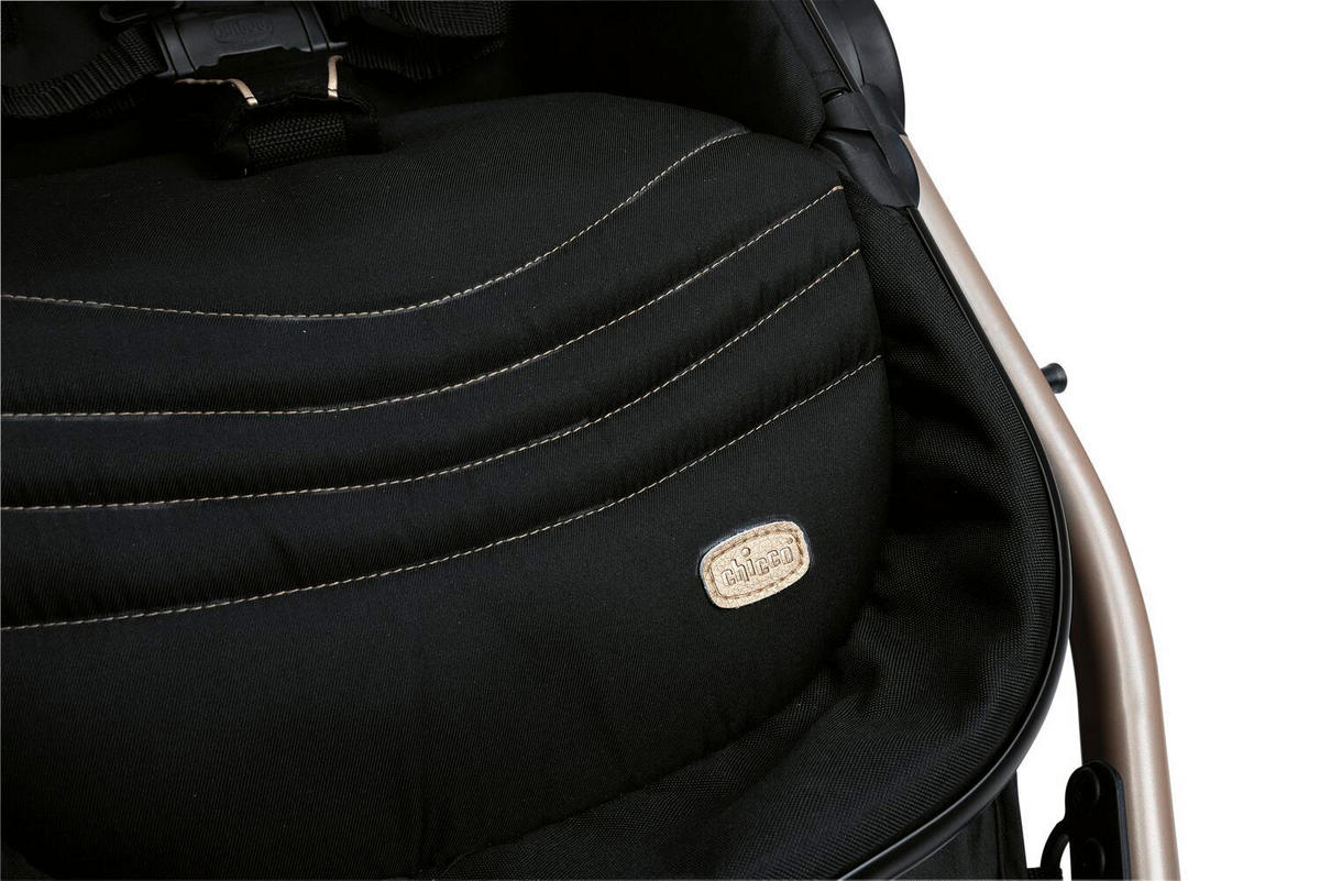 KINDERWAGEN  BEST FRIEND PRO  Black Re Lux  - Schwarz, Basics, Textil/Metall (60/95/106cm) - Chicco