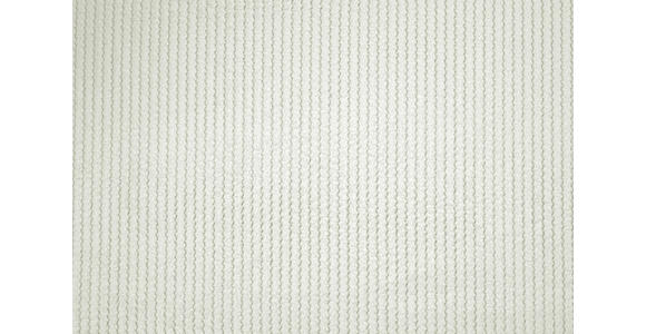 SCHLAFSOFA  mit Liegefunktion, Rücken echt Cord, Flachgewebe Creme, Weiß  - Creme/Schwarz, KONVENTIONELL, Textil/Metall (223/72/100cm) - Carryhome