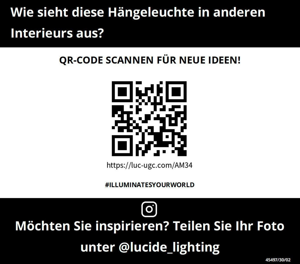 PENDELLEUCHTE FIRMIN 30/30/150 cm   - LIFESTYLE, Glas (30/30/150cm) - Lucide