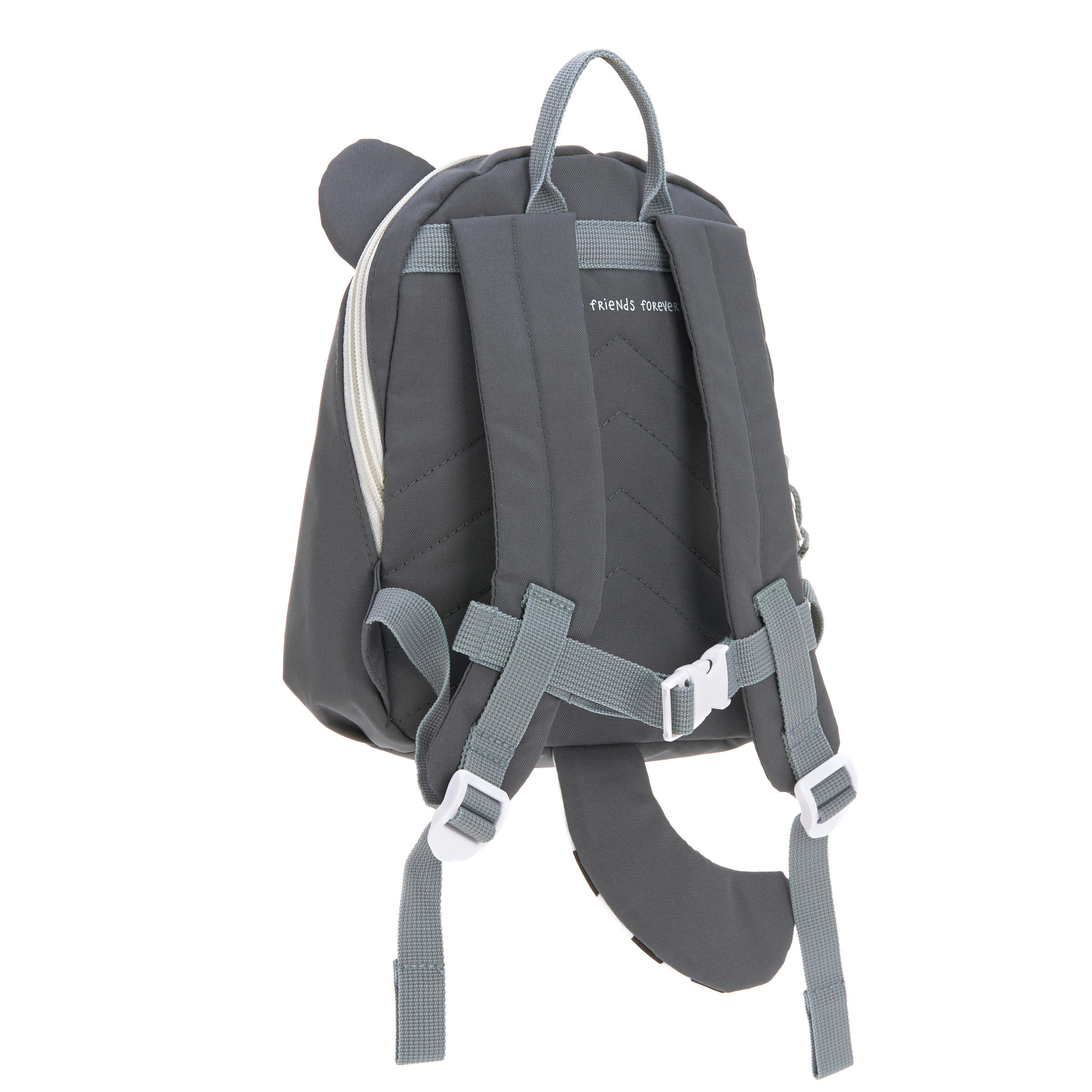 KINDERRUCKSACK TINY  - Schwarz/Weiß, Trend, Textil (20/9,5/24cm) - Lässig