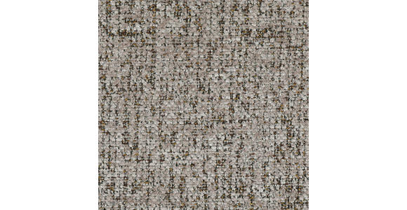 MEGASOFA in Chenille Graubraun - Graubraun/Schwarz, ROMANTIK / LANDHAUS, Textil/Metall (273/50/79/125cm) - Landscape