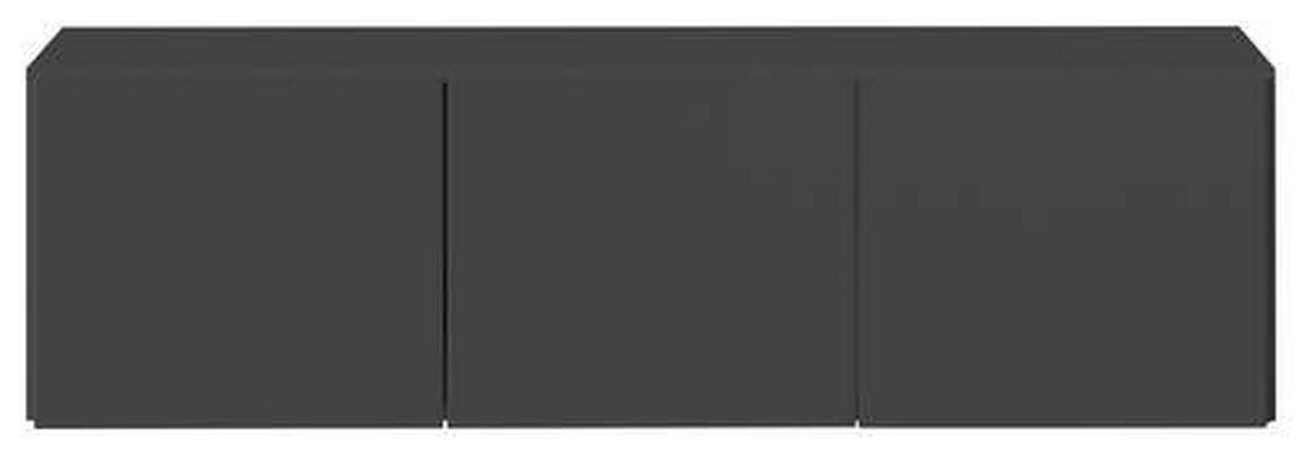 AUFSATZSCHRANK 136/39/54 cm  in  - Grau, KONVENTIONELL, Holzwerkstoff (136/39/54cm) - James Wood