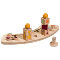 MOTORIKSPIEL - Multicolor/Naturfarben, Basics, Holz/Kunststoff (37/15/13cm) - Hauck