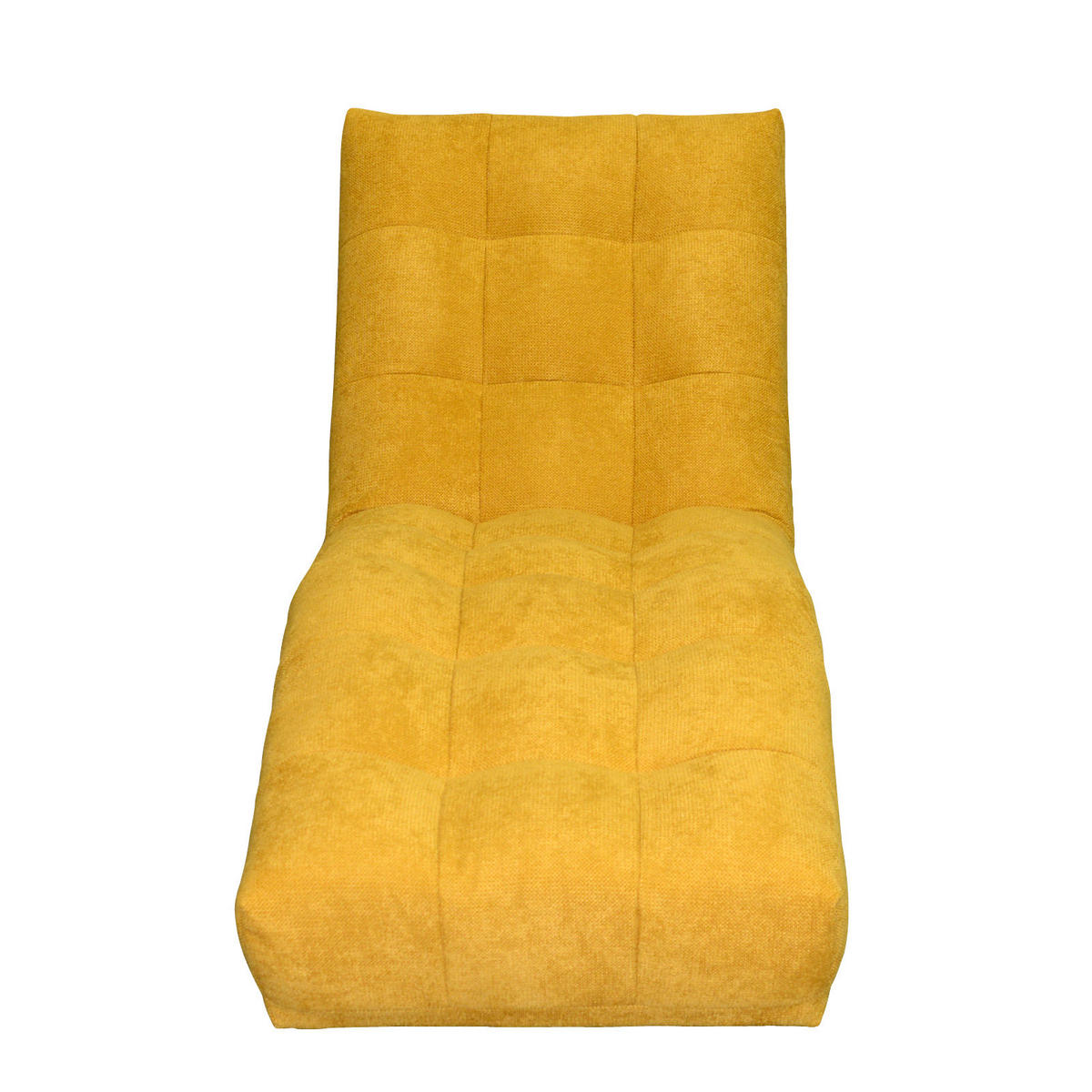 LIEGE in Flachgewebe Dunkelgelb  - Chromfarben/Dunkelgelb, Modern, Textil/Metall (68/88/164cm) - MID.YOU
