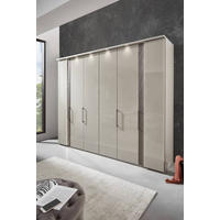 OMARA S KLASIČNIMI VRATI, siva  - siva/antracit, Design, kovina/steklo (300/236cm) - Dieter Knoll