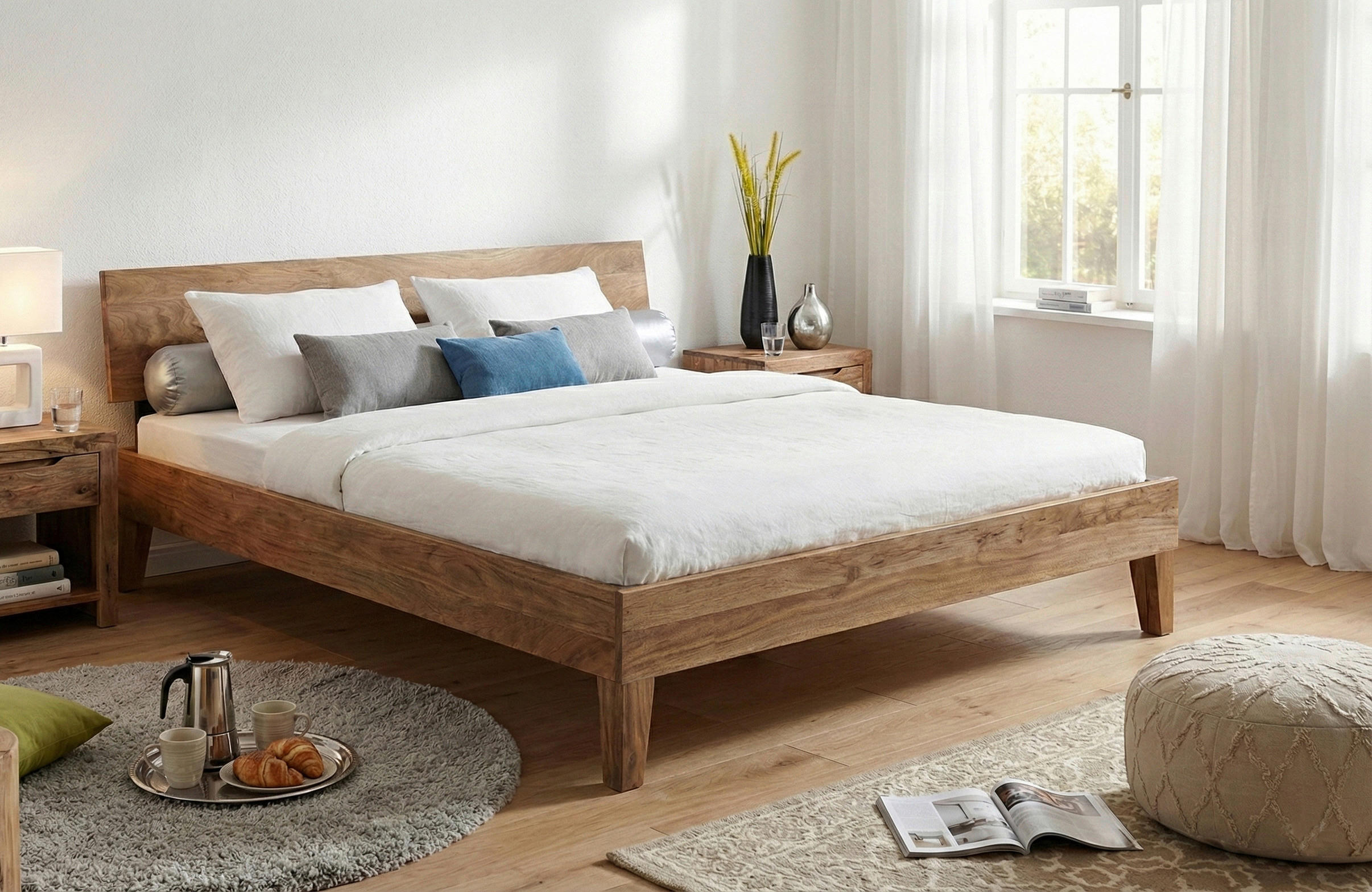 MID.YOU POSTEL, 180/200 cm, barvy akácie