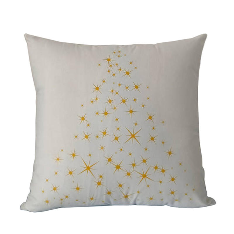 DÍSZPÁRNA  - Arany/Fehér, Basics, Textil (45/45/5cm)