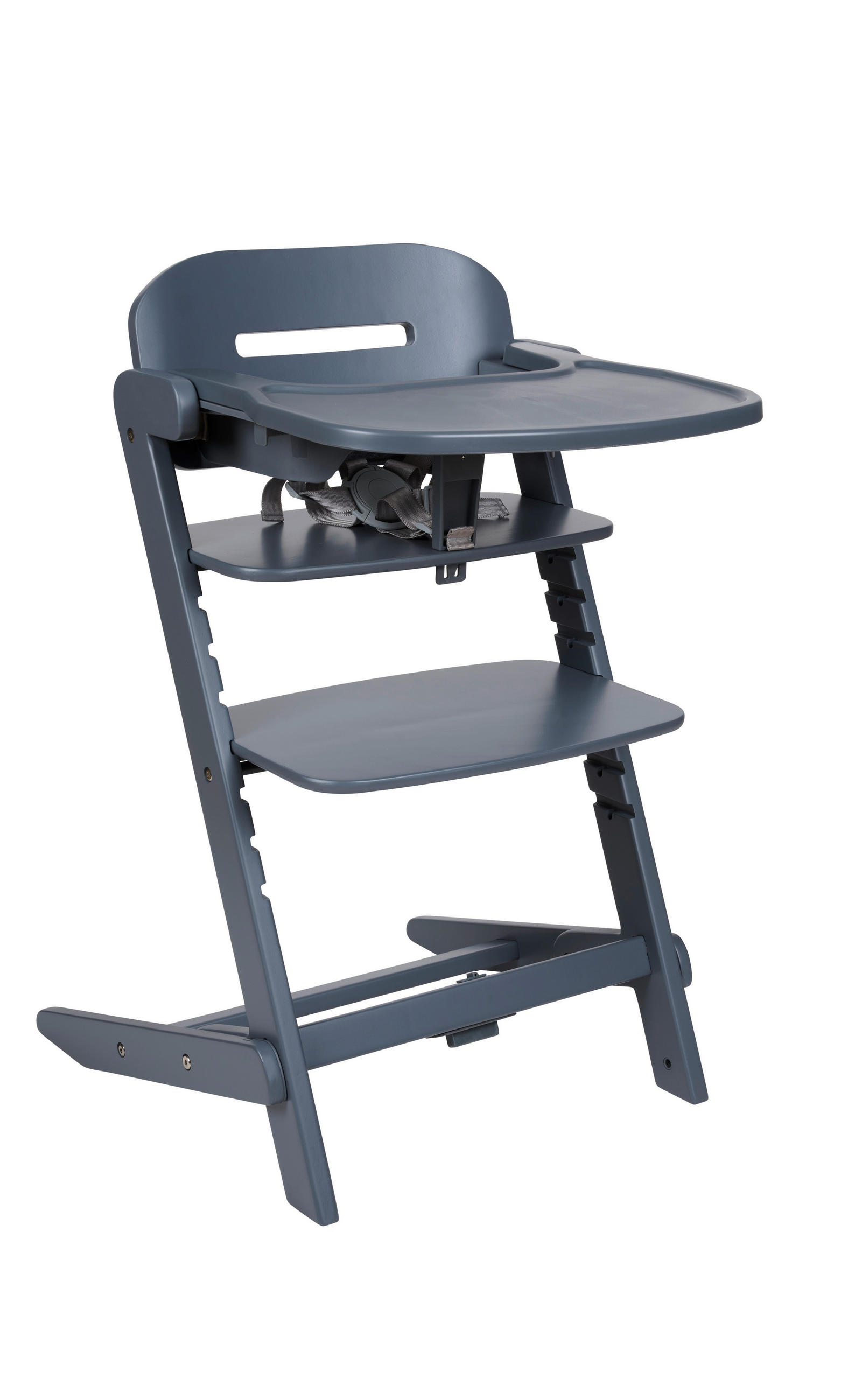 Jimmylee VYSOKÁ ŽIDLE, červený buk, šedá