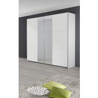 SKŘÍŇ S POSUVNÝMI DVEŘMI, 175/210/59 cm - barvy hliníku, Moderní, kompozitní dřevo/plast (175/210/59cm)