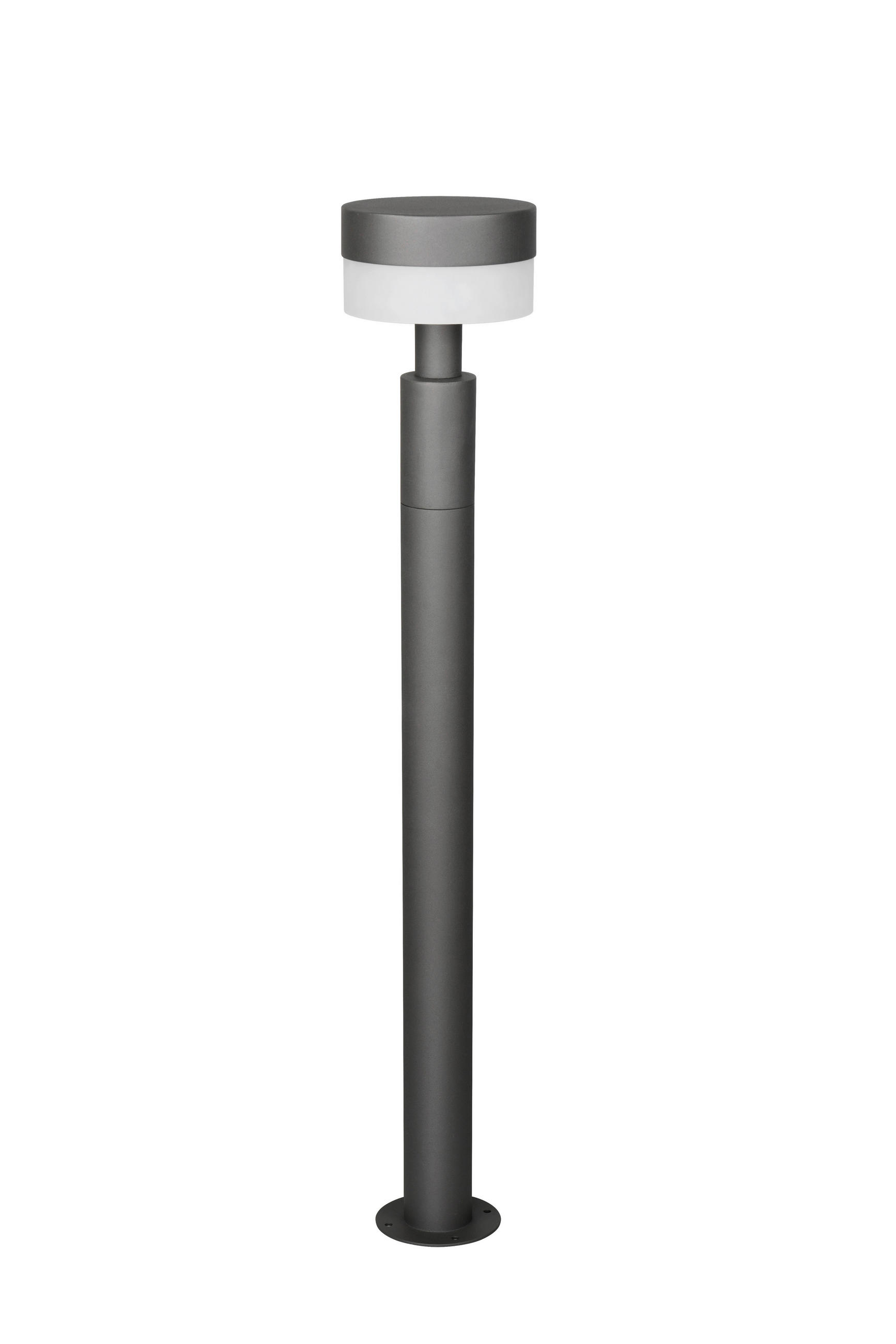 WEGELEUCHTE 16,5/95 cm   - Anthrazit/Weiß, Design, Kunststoff/Metall (16,5/95cm) - Trio Leuchten