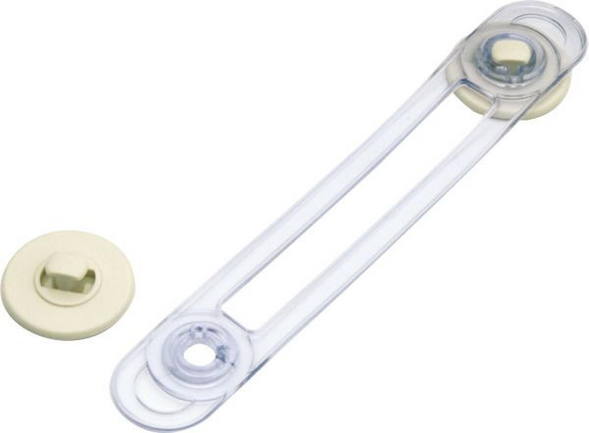 DETSKÁ POISTKA - priehľadné/biela, Basics, plast (28.3/9.8cm) - My Baby Lou