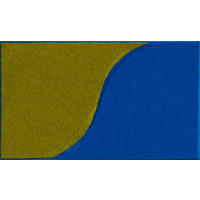 KOBERČEK DO KÚPEĽNE, 60/100 cm - modrá/zelená, Basics, textil/plast (60/100cm) - Grund