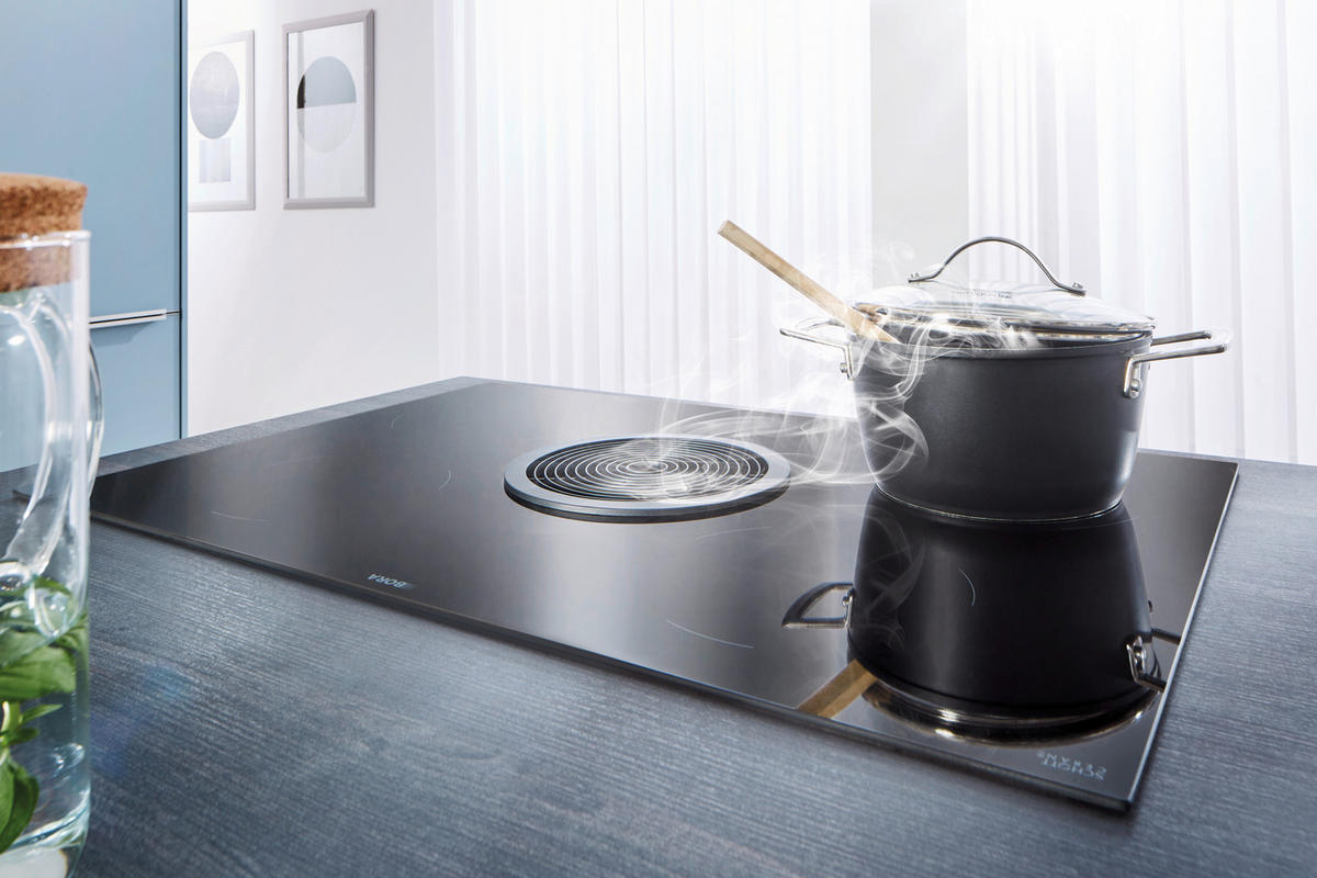 EINBAUKÜCHE   - Pastellblau, Design, Holzwerkstoff - Xora