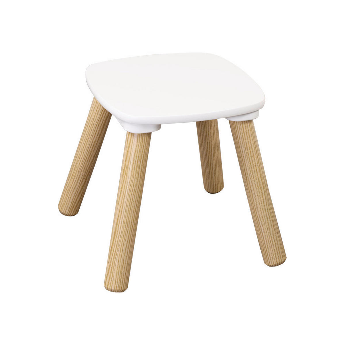 KINDERSITZGRUPPE Weiß, Kieferfarben  - Weiß/Kieferfarben, Basics, Holz/Holzwerkstoff (38/43,5/58cm) - Kesper