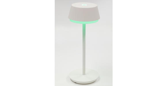 LED-TISCHLEUCHTE 12/30 cm - Weiß, Basics, Kunststoff/Metall (12/30cm) - Dieter Knoll