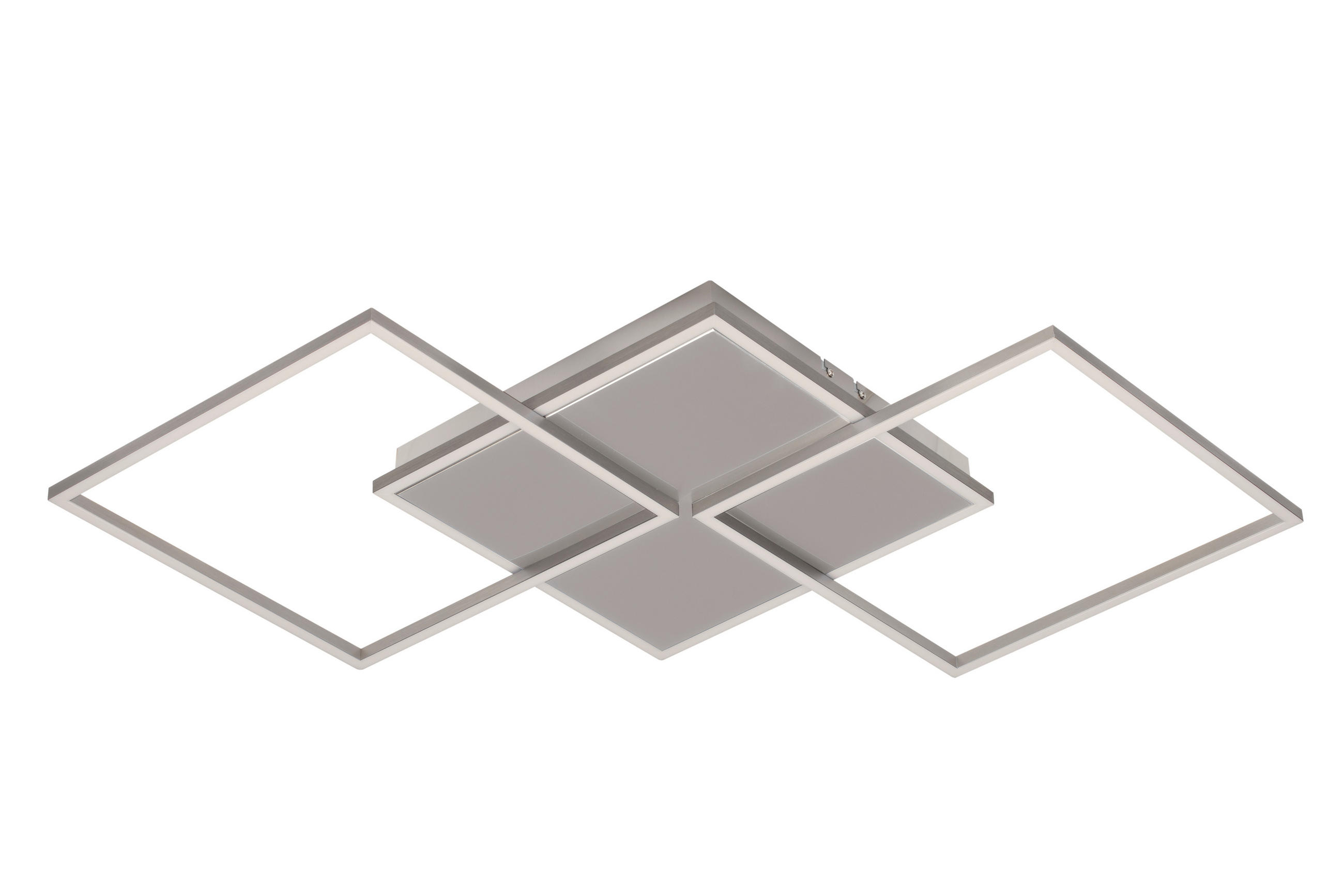 STROPNÍ LED SVÍTIDLO, 100/49,5/5,8 cm - bílá, Basics, kov/plast (100/49,5/5,8cm) - Novel
