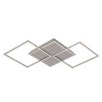 LED-DECKENLEUCHTE 100/49,5/5,8 cm   - Weiß, Basics, Kunststoff/Metall (100/49,5/5,8cm) - Novel