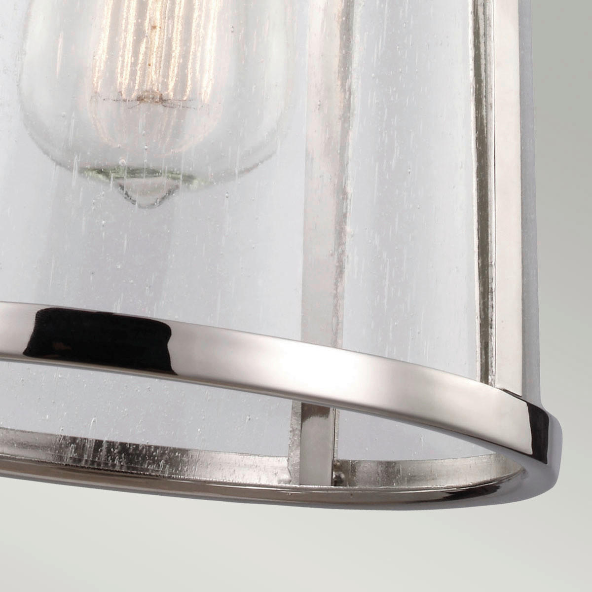 HÄNGELEUCHTE Elstead Harrow 20.3/32.1 cm   - Nickelfarben, Basics, Metall (20.3/32.1cm) - Elstead Lighting
