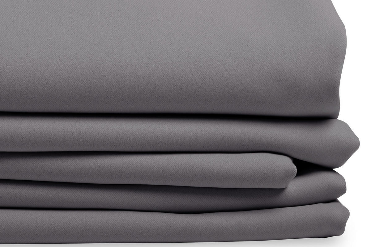 VERDUNKELUNGSVORHANG Verdunkelung  - Grau, Basics, Textil (140/260cm)