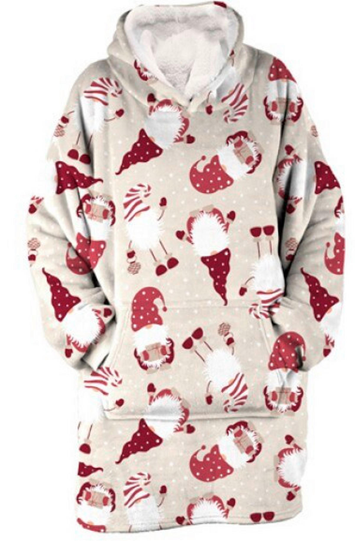 PONCHO 87/70 cm    - Multicolor, Basics, Textil (87/70cm) - X-Mas