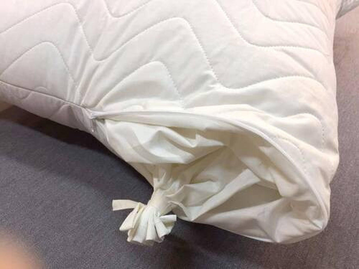 JASTUK   LINO  - bijela, Basics, tekstil/prirodni materijali (60/80cm) - Sleeptex