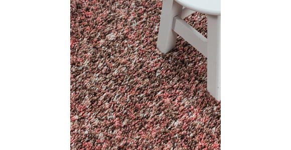 HOCHFLORTEPPICH 80/80 cm Enjoy Rosa  - Rosa, KONVENTIONELL, Textil (80/80cm) - Novel