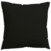 KOPFKISSENBEZUG KNITTED JERSEY 80/80 cm  - Schwarz, Basics, Textil (80/80cm) - Schlafgut