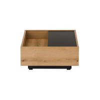 COUCHTISCH in Holzwerkstoff 76/35/75 cm  - Eichefarben/Graphitfarben, Design, Holzwerkstoff (76/35/75cm) - MID.YOU