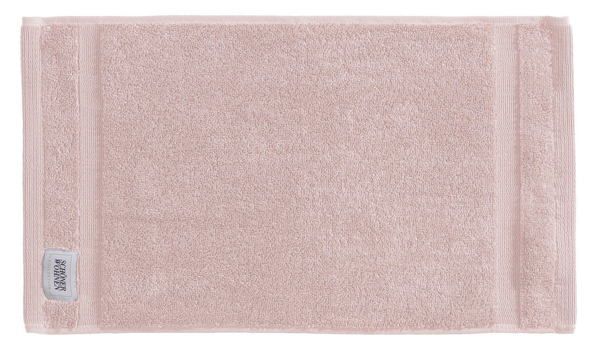 GÄSTETUCH SW-Cuddly Altrosa  - Altrosa, Basics, Textil (30/50cm) - Schöner Wohnen