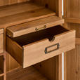 BARSCHRANK Tanne massiv Naturfarben  - Goldfarben/Naturfarben, LIFESTYLE, Holz/Metall (64,5/146,5/45cm) - Landscape