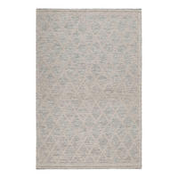 HANDWEBTEPPICH 80/150 cm Amy Creme, Dunkelgrau rechteckig  - Dunkelgrau/Creme, Design, Textil (80/150cm) - Esprit