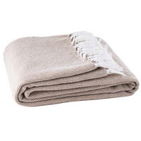 ÁGYTAKARÓ 200/220 cm  - bézs, Basics, textil (200/220cm)