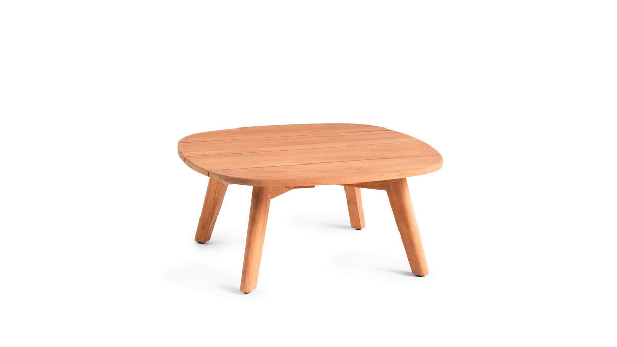 LOUNGETISCH  - Teakfarben, Basics, Holz (60/60/26cm) - Tierra Outdoor
