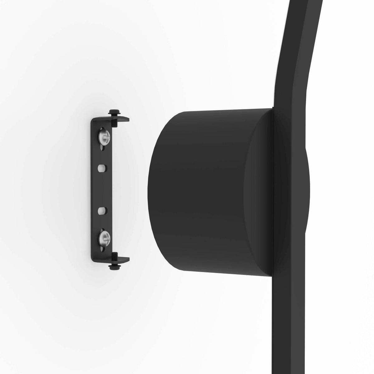 AUßENWANDLEUCHTE   - Schwarz/Weiß, Design, Kunststoff/Metall (44cm) - Eglo