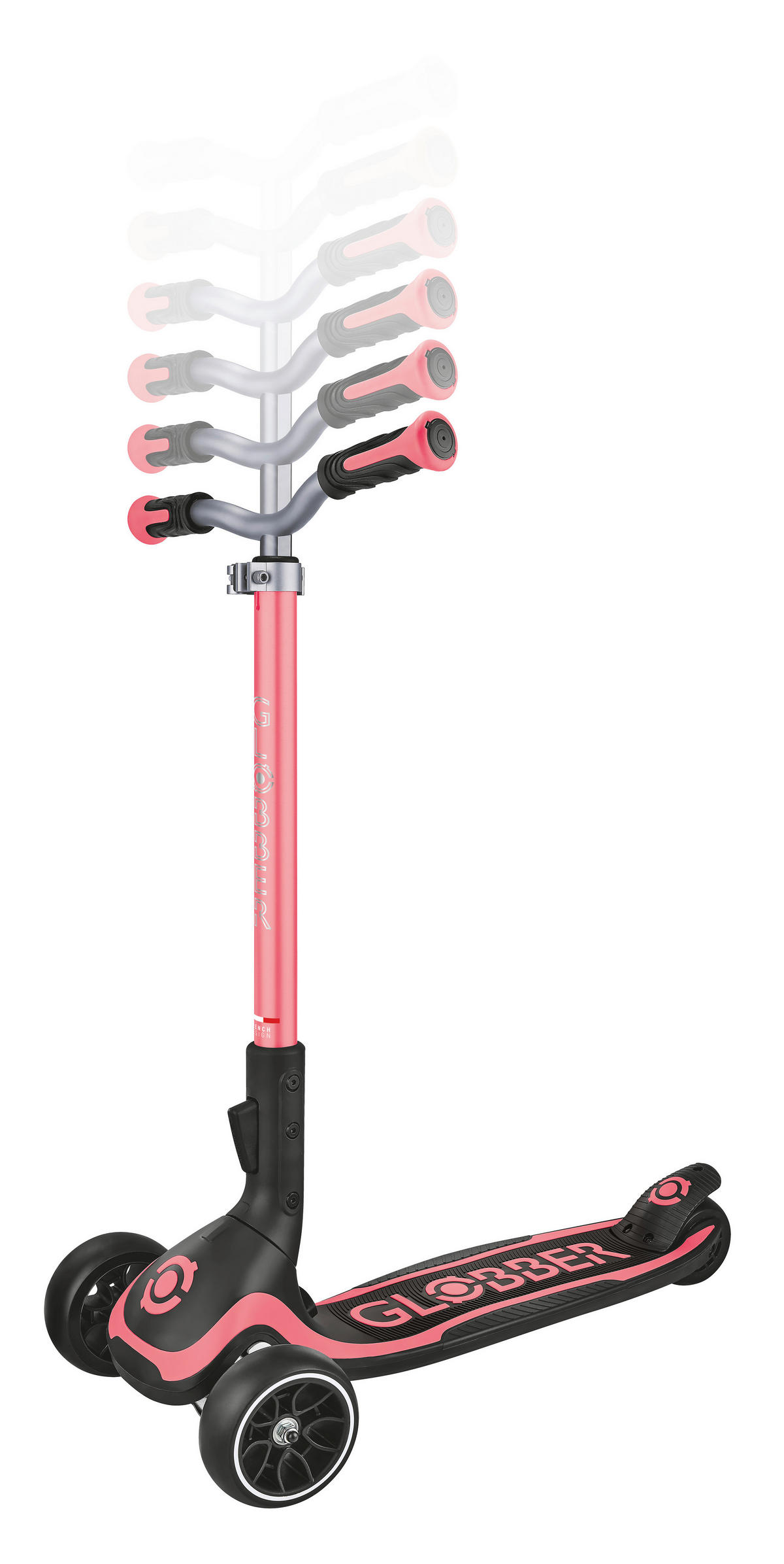 KINDERSCOOTER ULTIMUM  - Koralle, Basics, Kunststoff/Metall (39.5/101/63cm) - GLOBBER