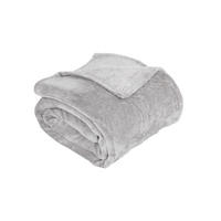 DEKA 130/170 cm  BELA  - svijetlo siva, Basics, tekstil (130/170cm)