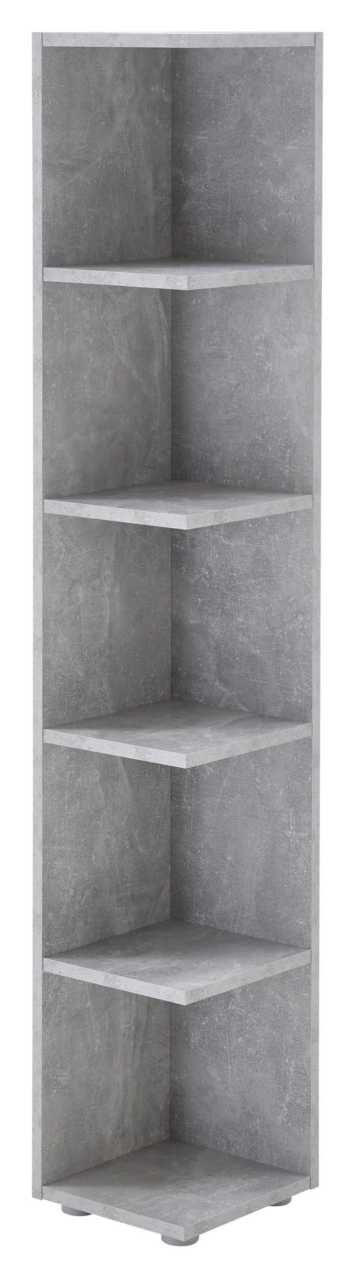 MID.YOU ROHOVÝ REGÁL, sivá, 24/142/26 cm.