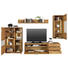 Wohnwand in Eichefarben - Eichefarben/Alufarben, Konventionell, Glas/Holz (320/190/50cm) - Cantus Wohnwand in Eichefarben - Eichefarben/Alufarben, Konventionell, Glas/Holz (320/190/50cm) - Cantus