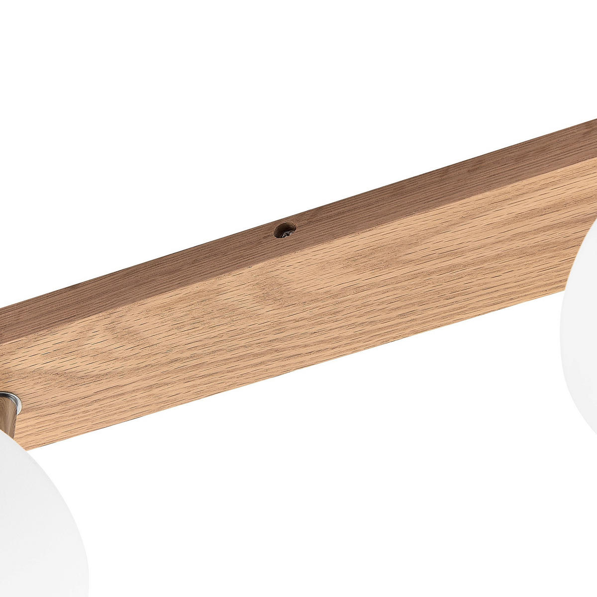 STRAHLER Sofia 66/38/25 cm  - Weiß, Natur, Holz/Textil (66/38/25cm) - Marama
