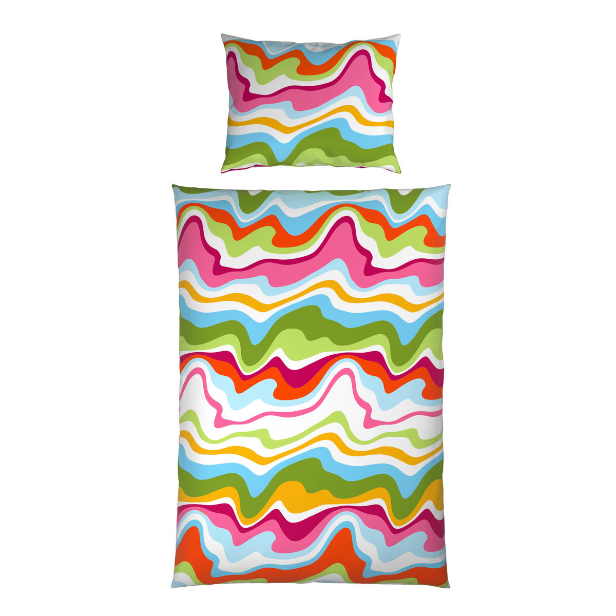 POSTEĽNÁ BIELIZEŇ, satén, viacfarebná, 140/200 cm - viacfarebná, Trend, textil (140/200cm) - Esposa