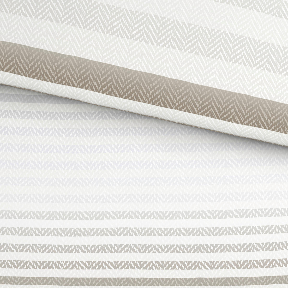 BETTWÄSCHE 2-teilig Flanell 140/200 cm  - Grau, Textil (140/200cm) - Novel