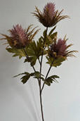 KUNSTBLUME - Pink/Altrosa, Basics, Kunststoff (67cm)