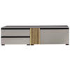 LOWBOARD  in 187/48/45 cm  - Eiche Bianco/Greige, Design, Holz/Holzwerkstoff (187/48/45cm) - Moderano