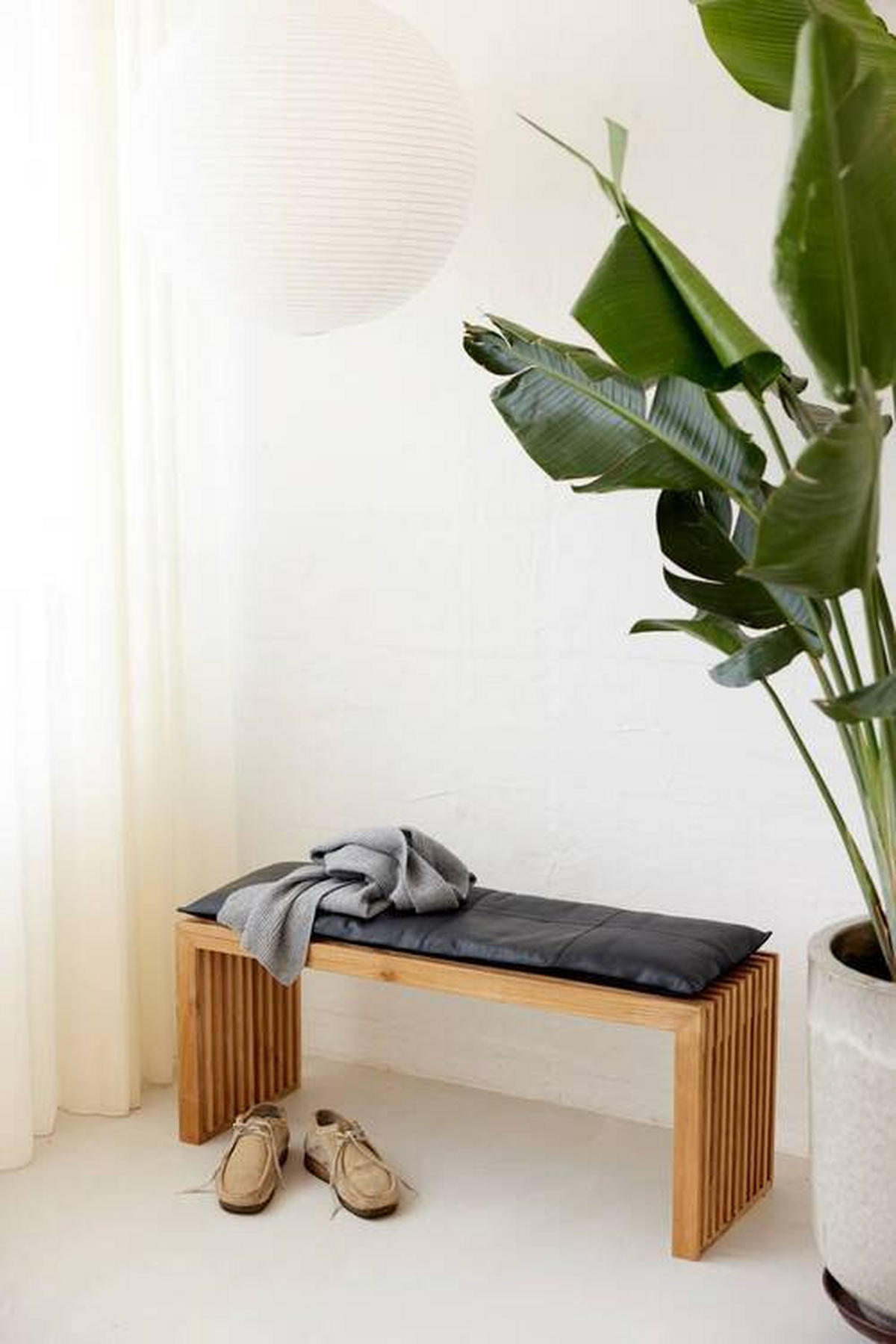BANKAUFLAGE in  - Schwarz, Design, Leder (104/3/35cm) - MID.YOU