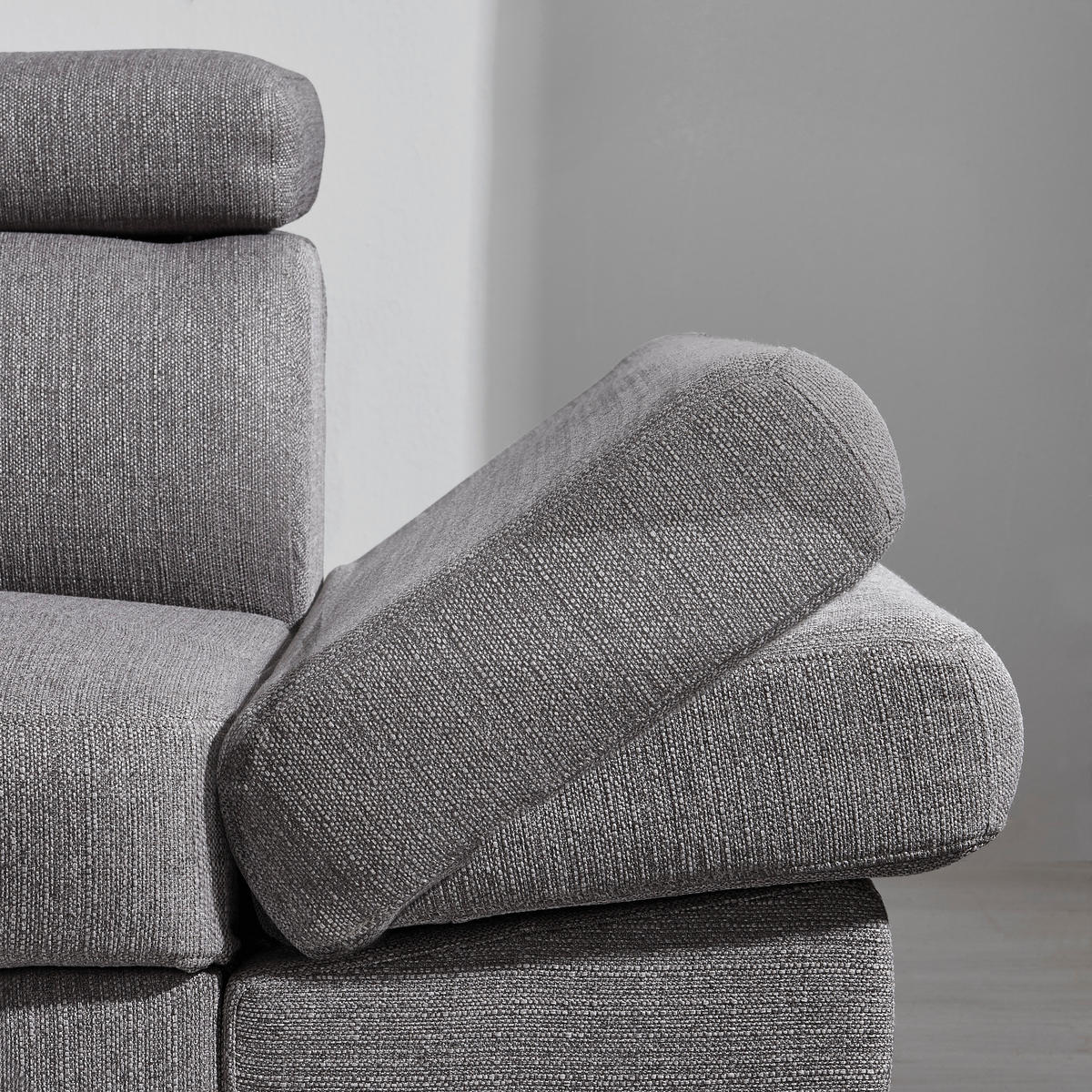 SEDEŽNA GARNITURA, tkanina antracit  - barve kroma/zelena, Moderno, kovina/tekstil (270/229cm) - Xora