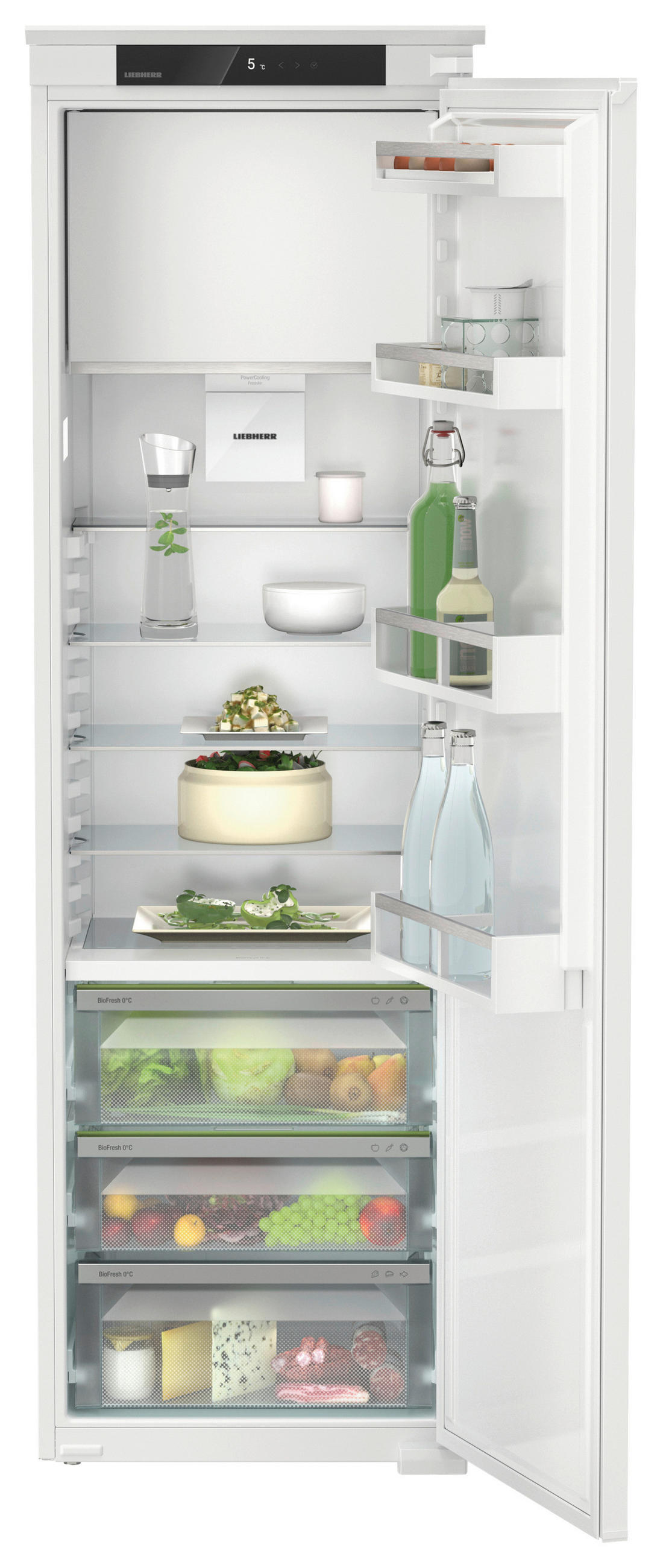 KÜHLSCHRANK 54/177/54,5 cm IRBSD5121-22  - Weiß, Basics, Glas/Kunststoff (54/177/54,5cm) - Liebherr